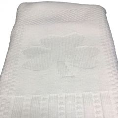 Special Occasion Shamrock Knit Blanket